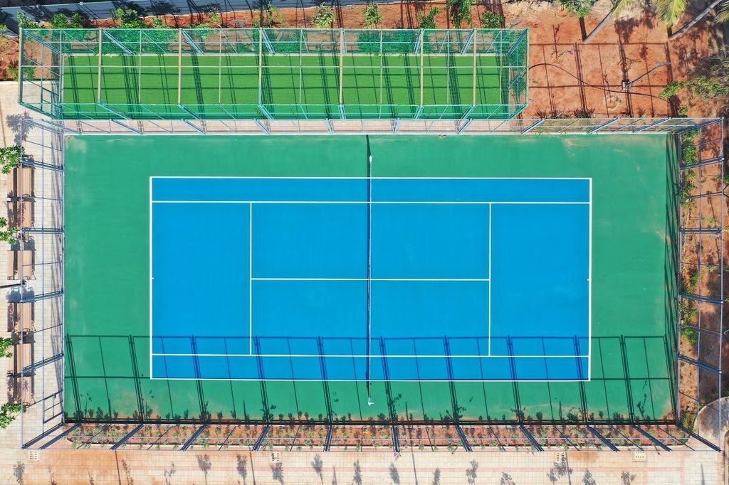 Sport fields — tennis court