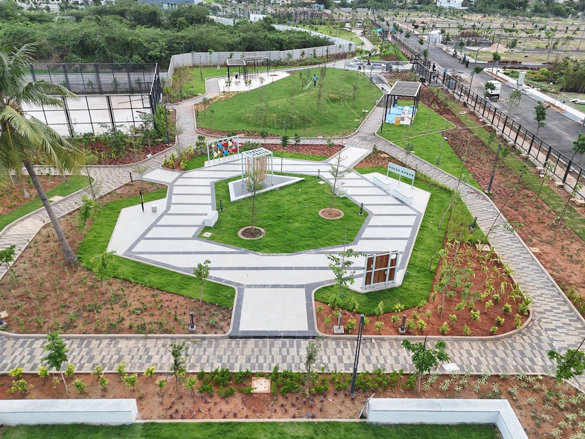 Geometric Plaza Paving