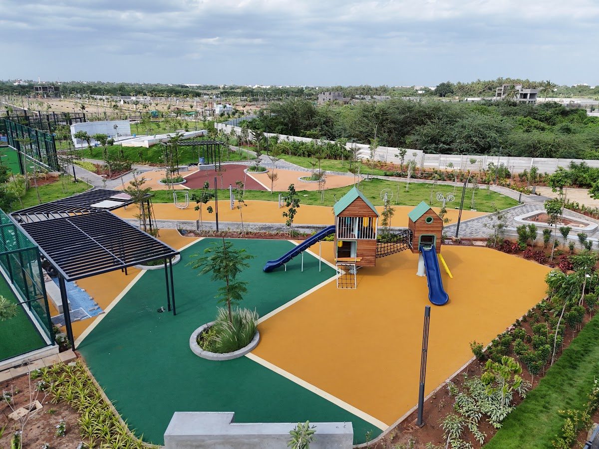 Play Gardens — Aerial View